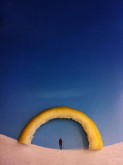 Nina Katchadourian, <i>Lemon Arch</i>, 2012, C-print