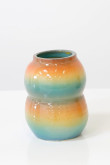 Angel Oloshove, <i>Rainbow Aura Vessels</i>, 2018, ceramic, glaze