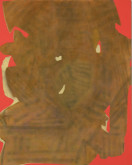 Marjorie Schwarz, Untitled (sit.22015), 2015, water soluble oil on canvas