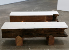 Cameron Schoepp, <i>See-Saw</i>, 2017, wood