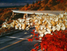 Nina Katchadourian, <i>Pretzel Landslide</i>, 2010, C-print